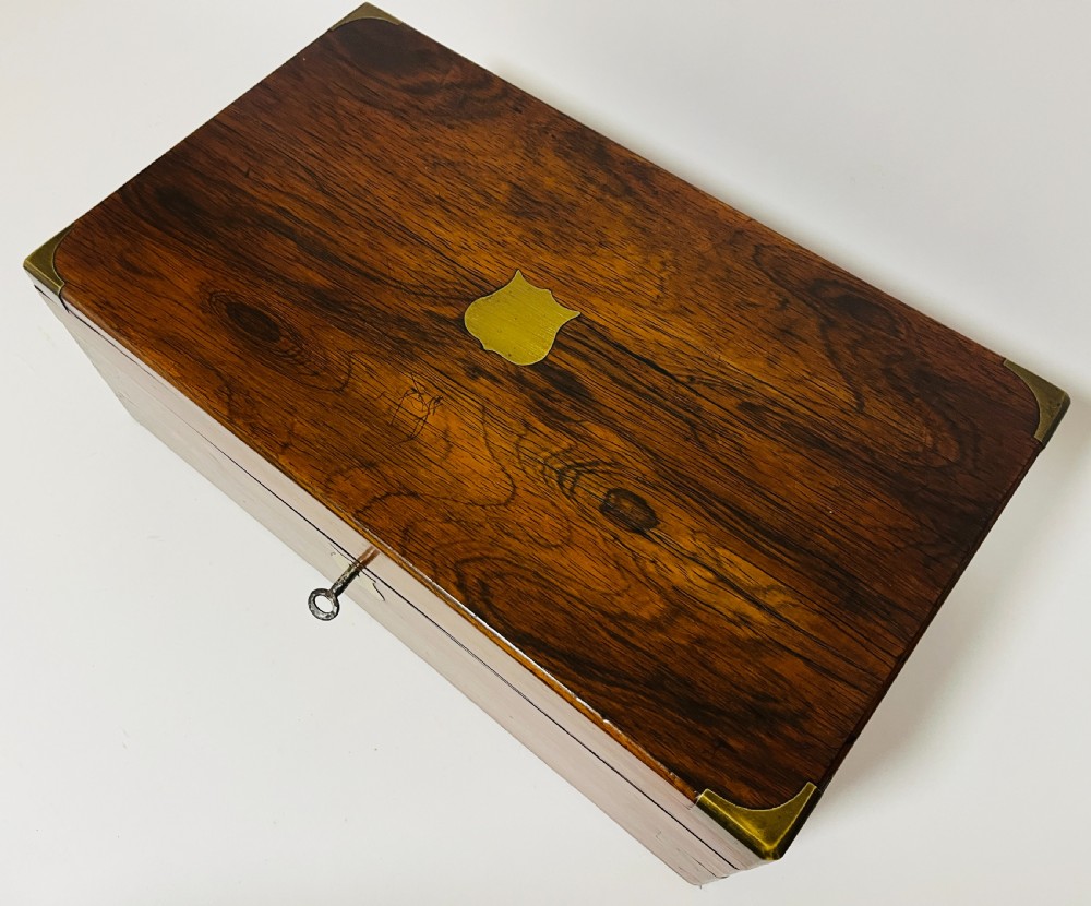 Victorian Rosewood Writing Slope View IX