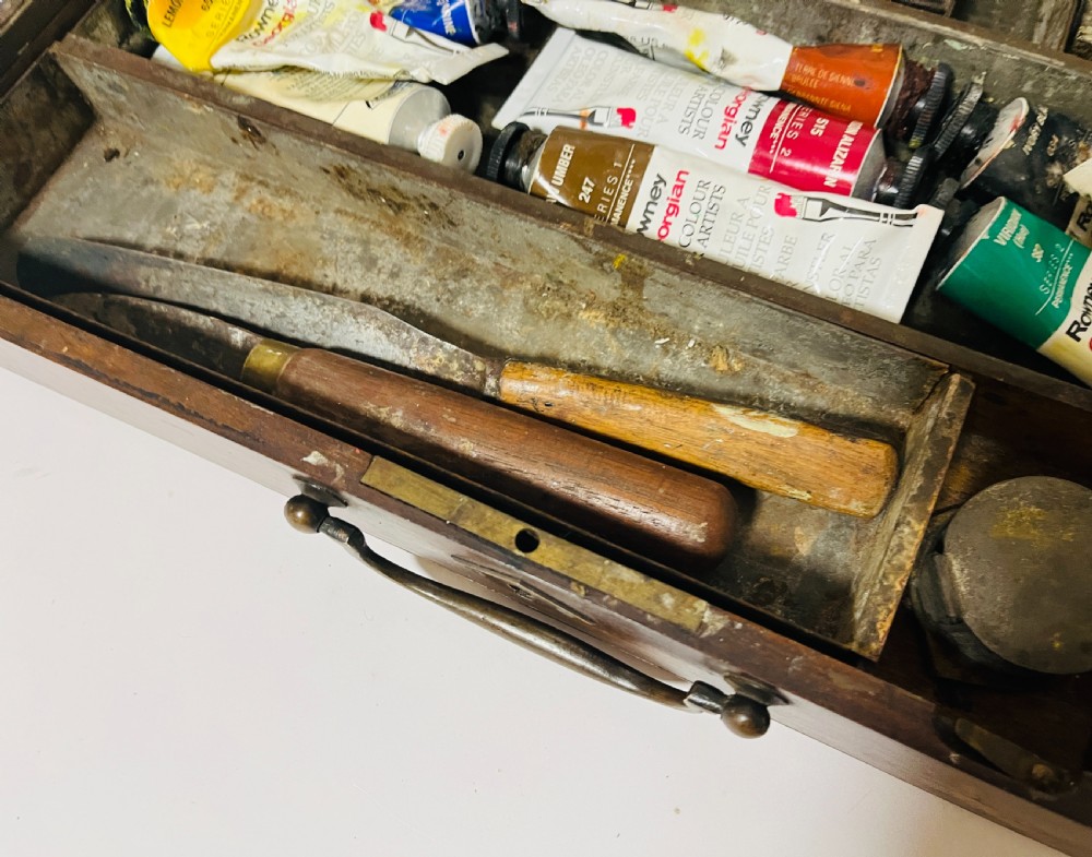 Victorian Mahogany Artist's Box View III