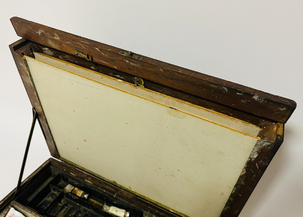 Victorian Mahogany Artist's Box View VI