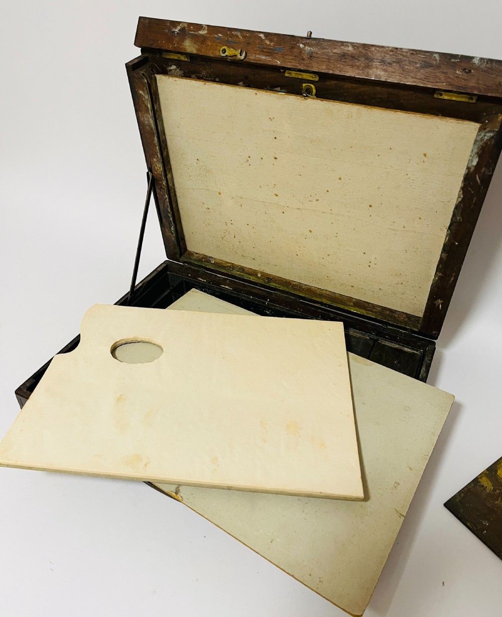 Victorian Mahogany Artist's Box View X