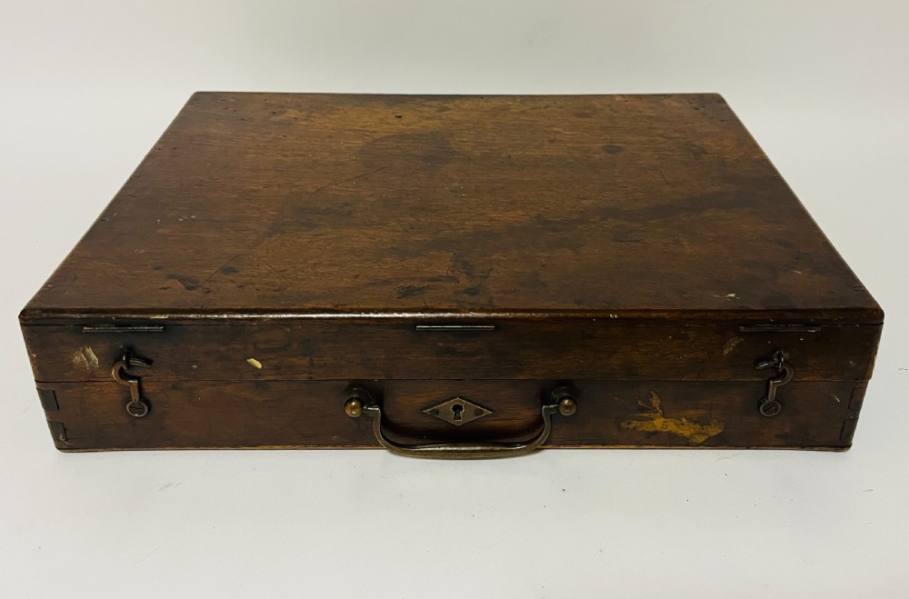 Victorian Mahogany Artist's Box View XI