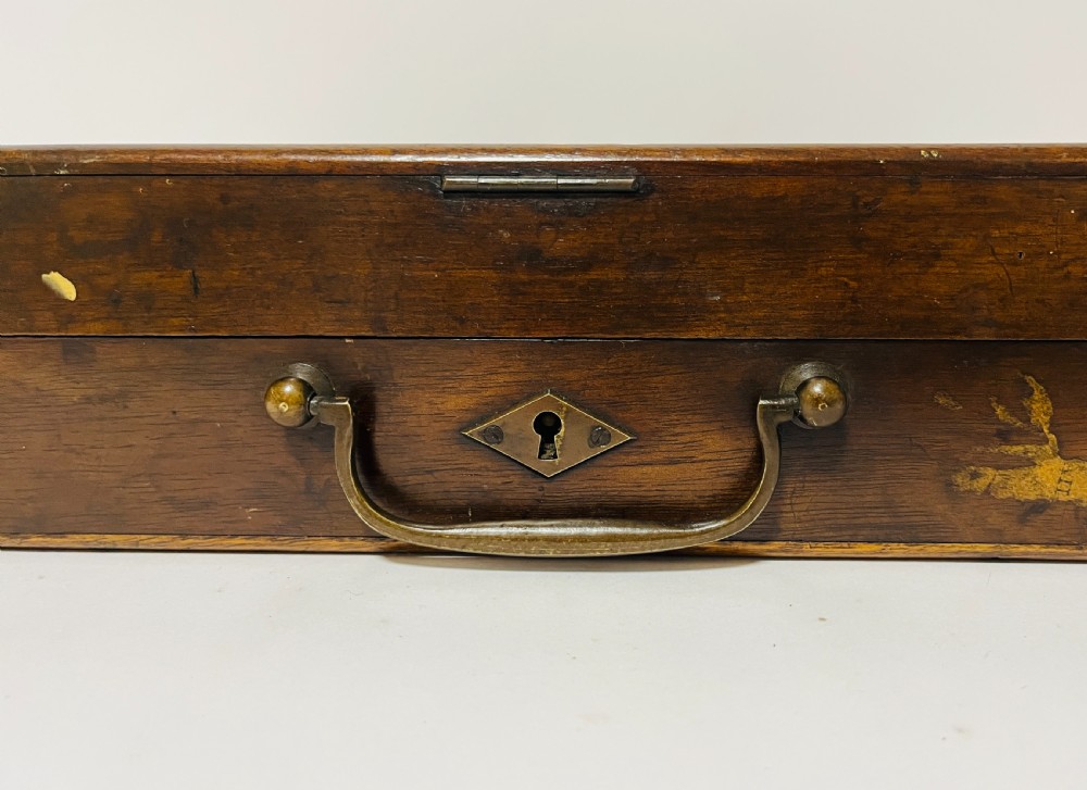 Victorian Mahogany Artist's Box View XII