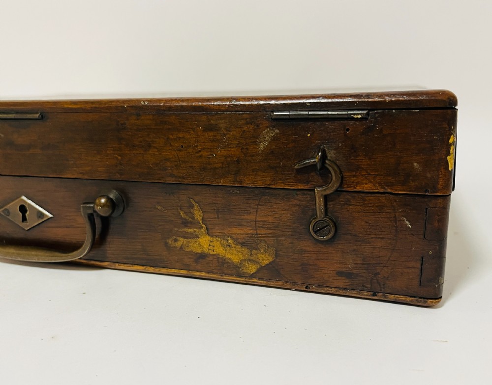 Victorian Mahogany Artist's Box View XIII