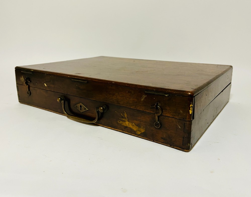 Victorian Mahogany Artist's Box View XIV