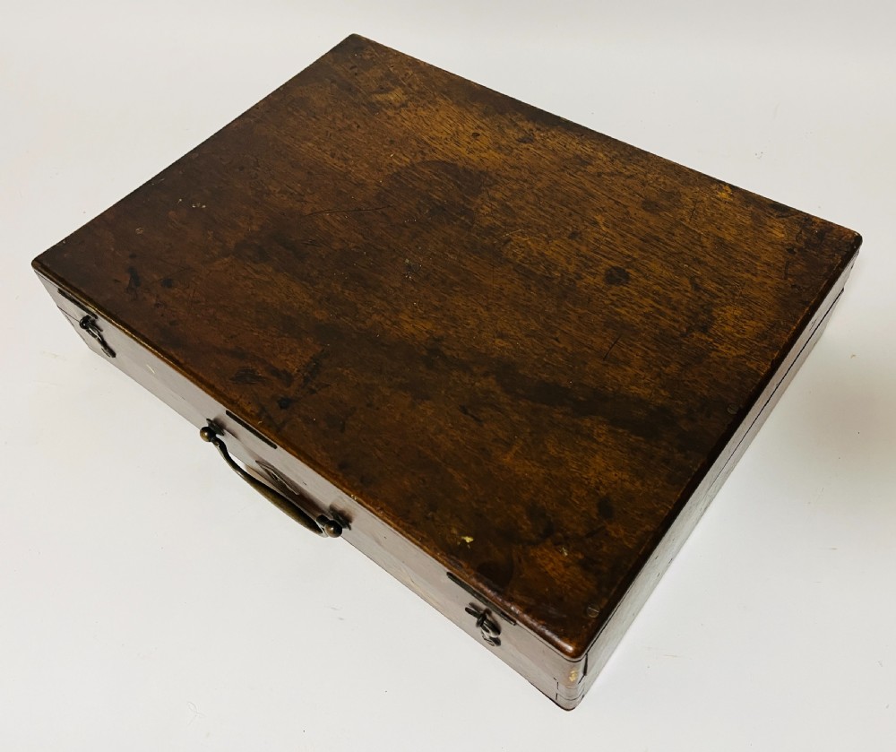 Victorian Mahogany Artist's Box View XV