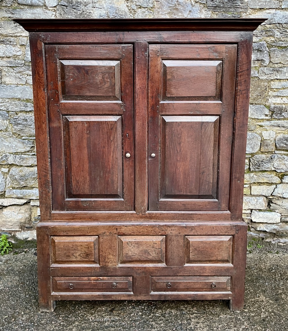 18th Century Welsh Oak Livery Cupboard View VII