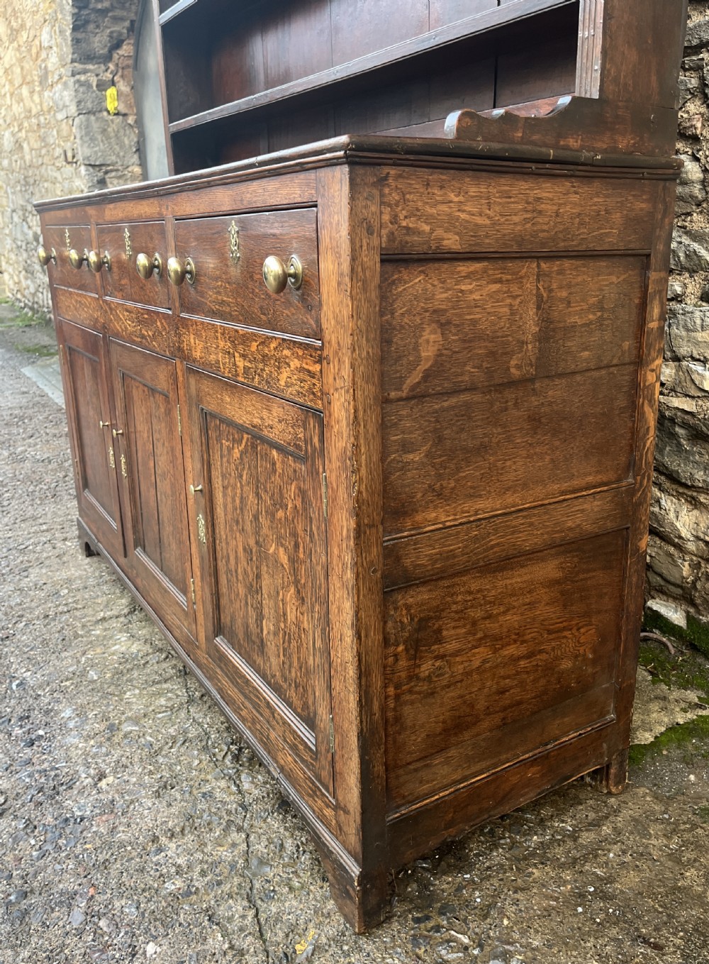 Georgian Welsh Oak Dresser View IX