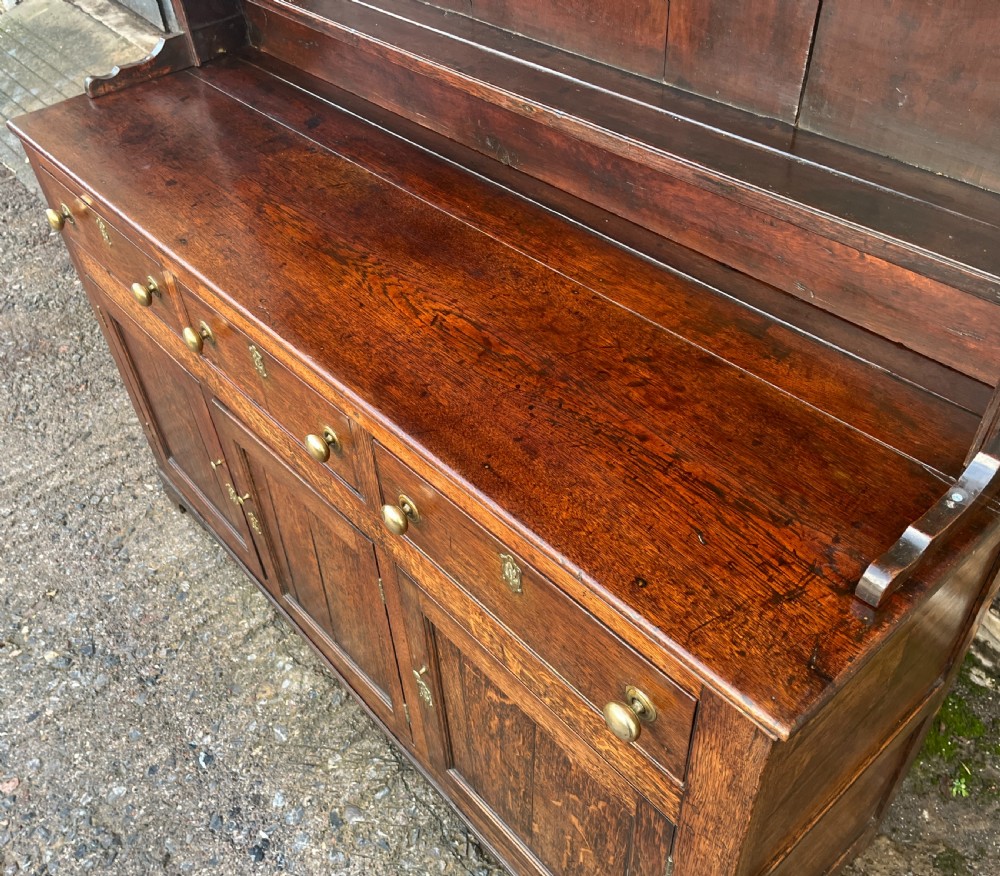Georgian Welsh Oak Dresser View X