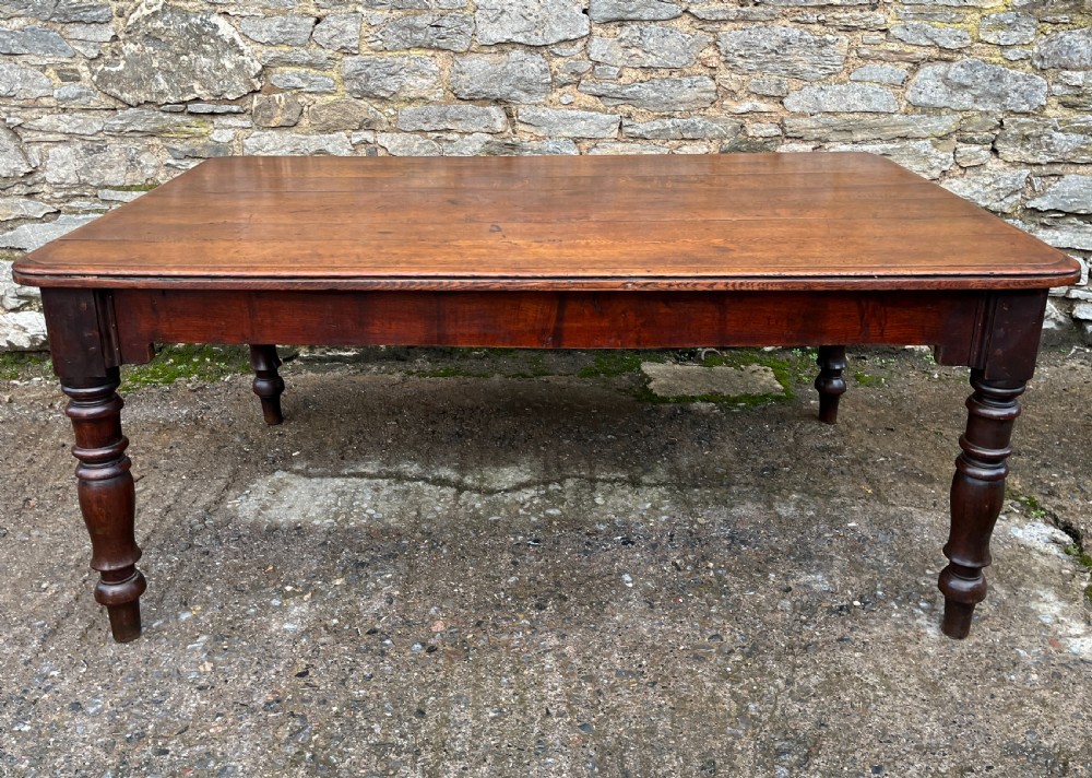 Victorian Oak Dining Table View II