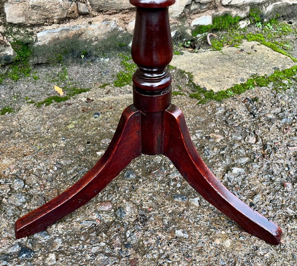 Regency Mahogany Oval Wine Table View VI