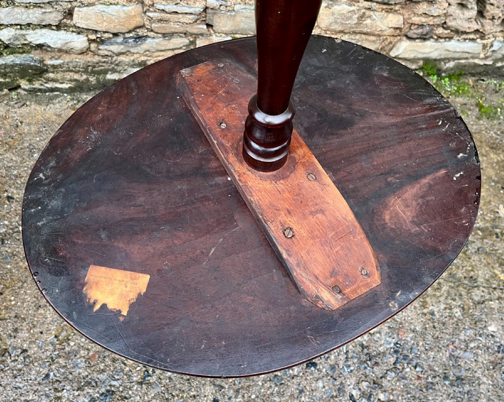 Regency Mahogany Oval Wine Table View VIII