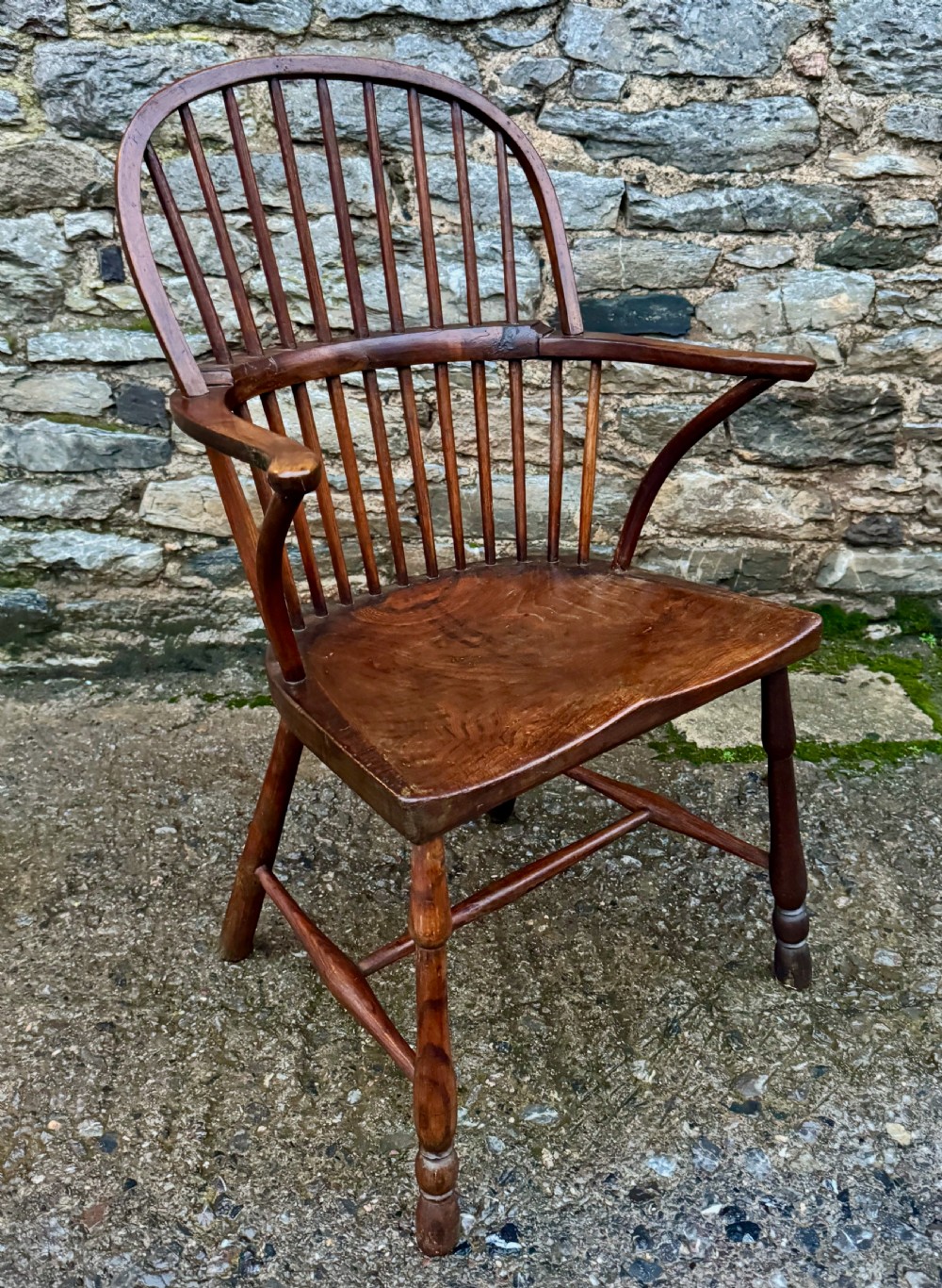 Georgian Westcountry Windsor Hoop Back Chair View V