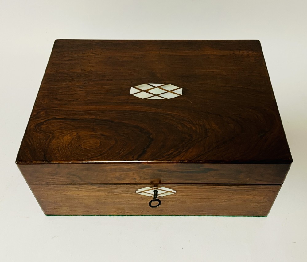 Antique Rosewood Collector's Box View VIII