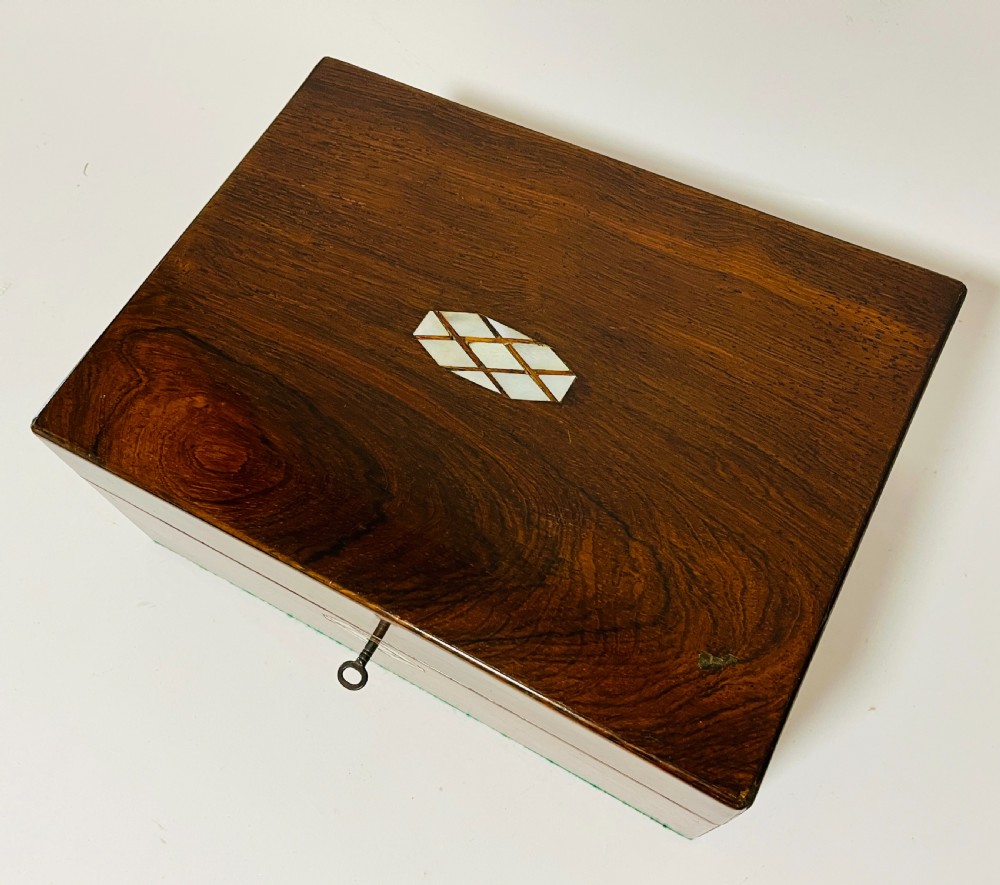 Antique Rosewood Collector's Box View IX