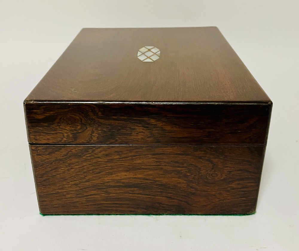 Antique Rosewood Collector's Box View XII