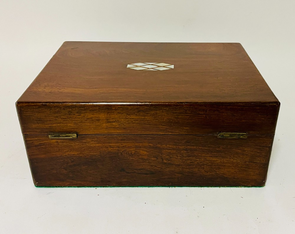 Antique Rosewood Collector's Box View XIII