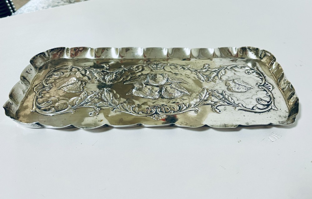 Victorian Silver Tray View VI
