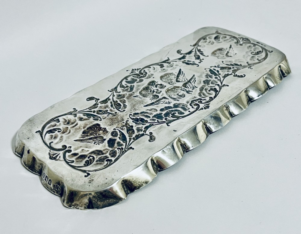 Victorian Silver Tray View IX