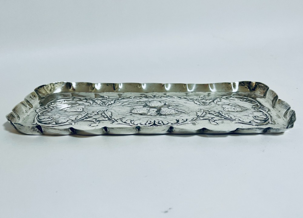 Victorian Silver Tray View XI