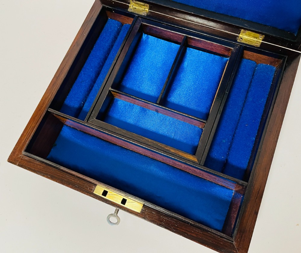 Antique Rosewood Jewellery Box View II