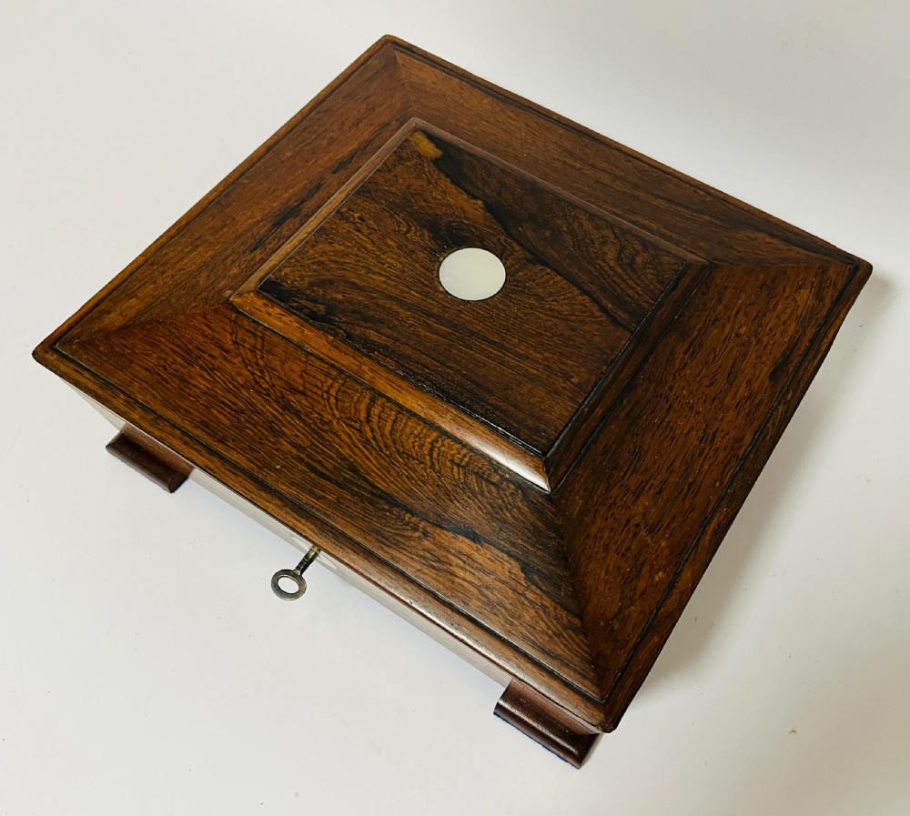 Antique Rosewood Jewellery Box View VII
