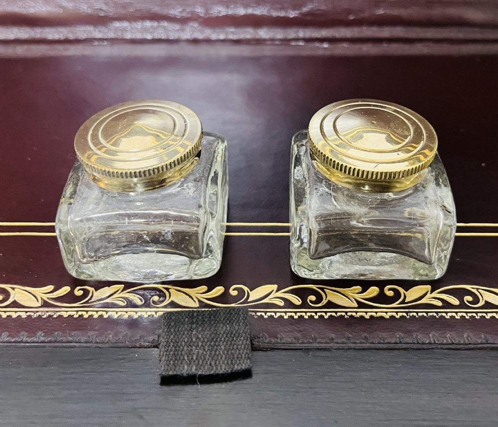 Victorian Walnut Writing Slope with Secret Drawers View V