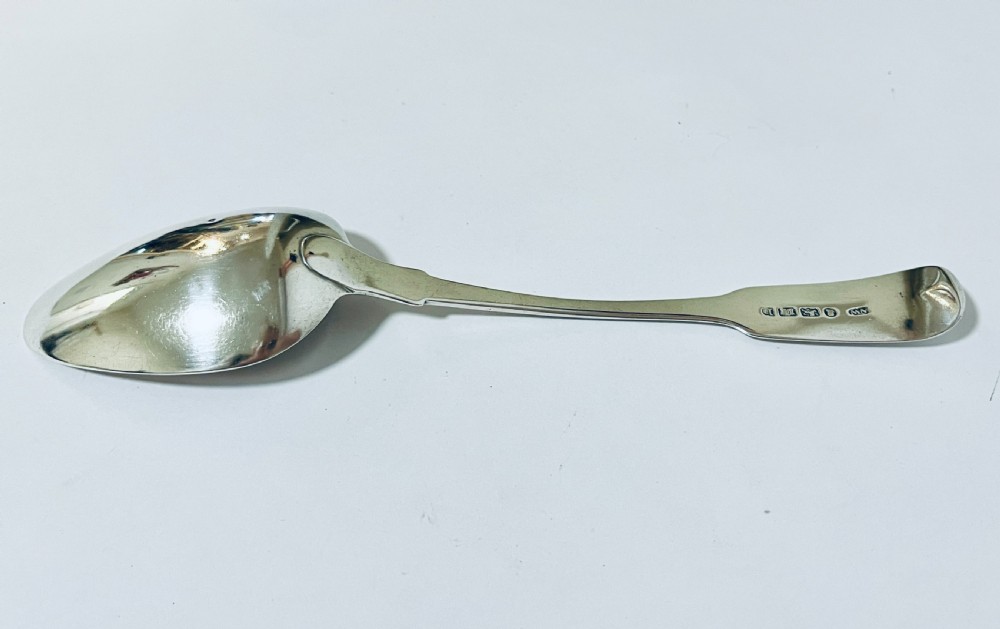 Exeter Silver Georgian Serving Spoon View V