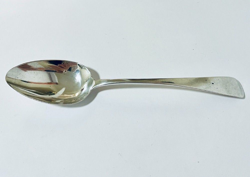Exeter Silver Georgian Serving Spoon