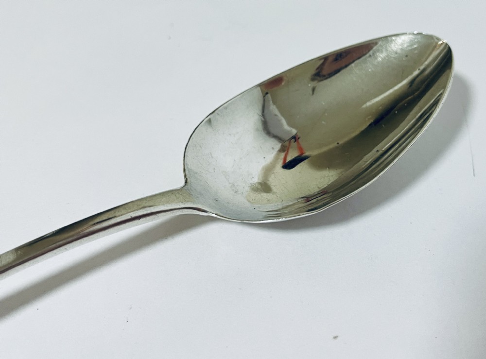 Exeter Silver Georgian Serving Spoon View III