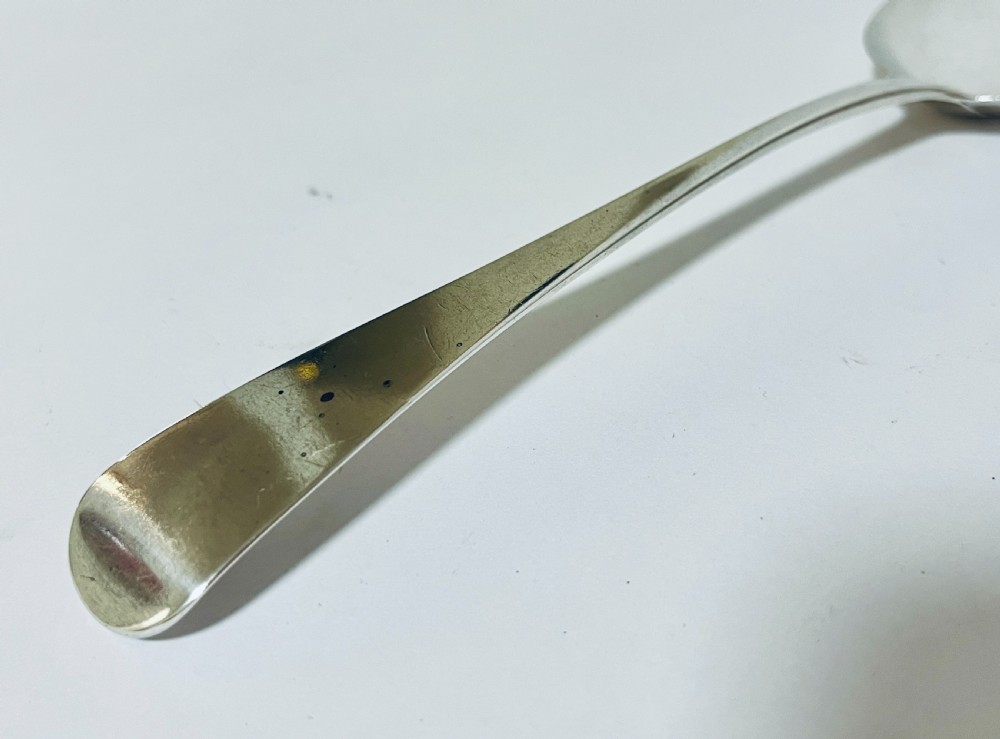 Exeter Silver Georgian Serving Spoon View IV