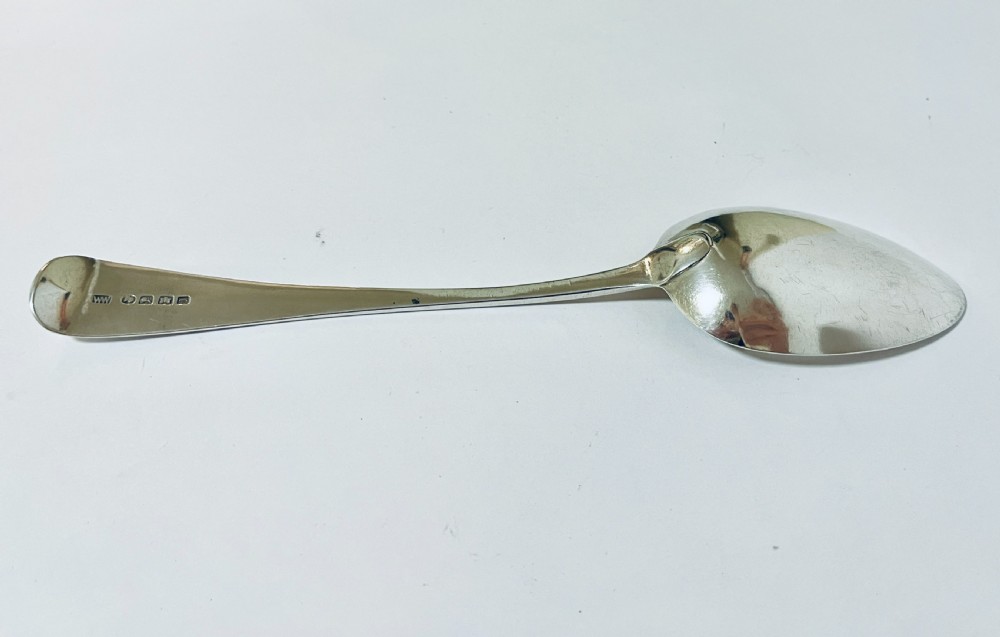 Exeter Silver Georgian Serving Spoon View V
