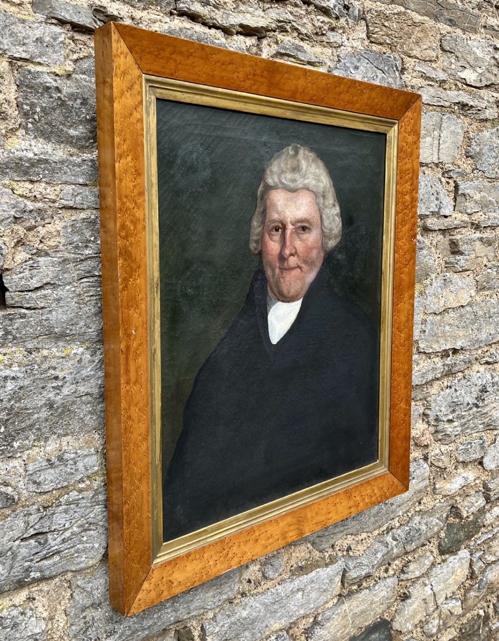 Victorian Oil on Canvas Portrait of a Gentleman
