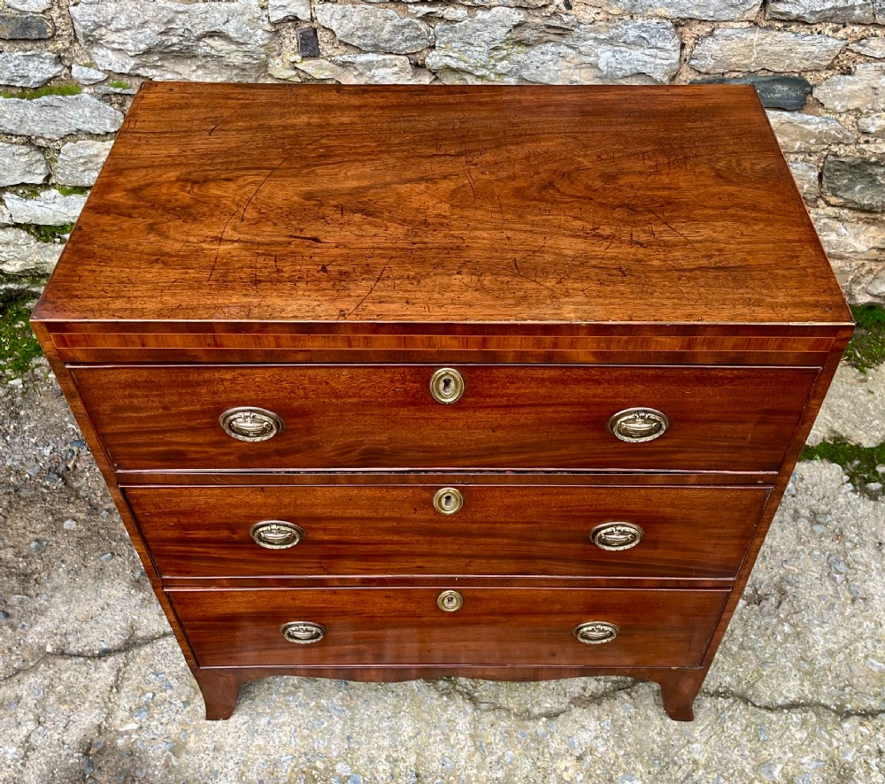 Small Regency Mahogany Chest of Drawers View II