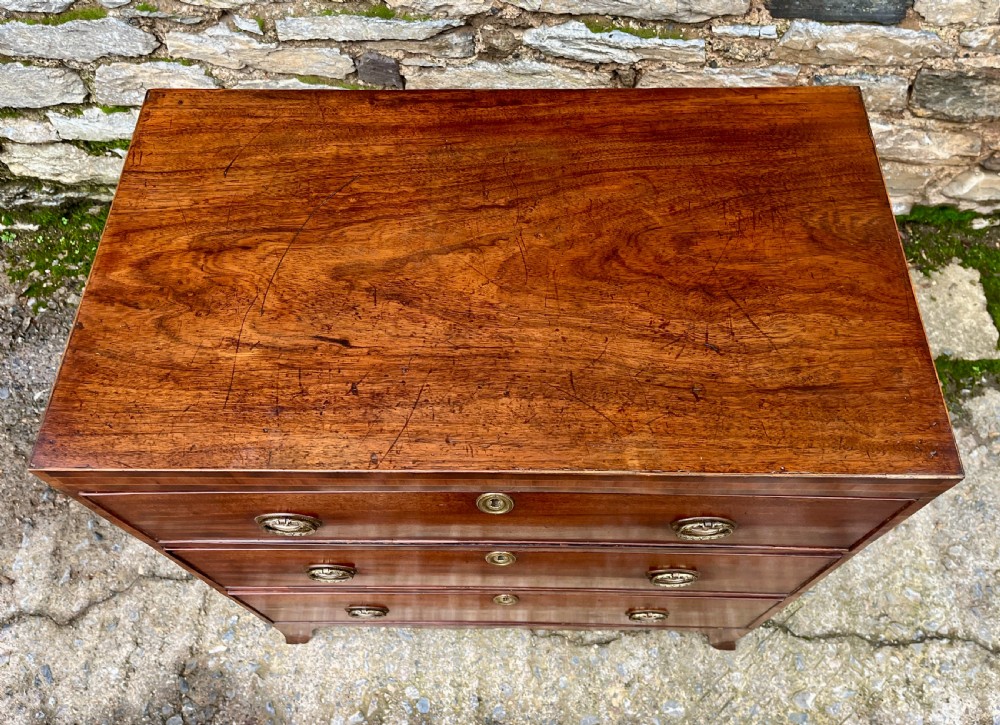 Small Regency Mahogany Chest of Drawers View III