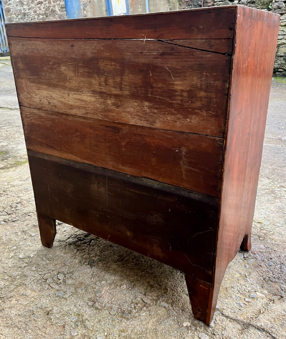 Small Regency Mahogany Chest of Drawers View XII