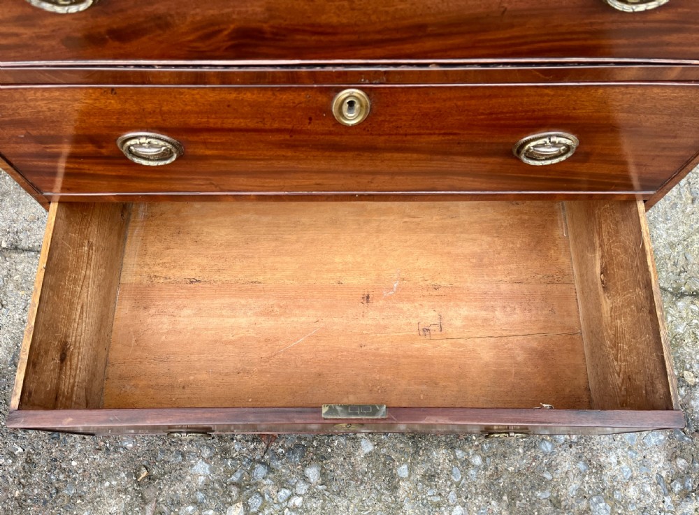 Small Regency Mahogany Chest of Drawers View XIII