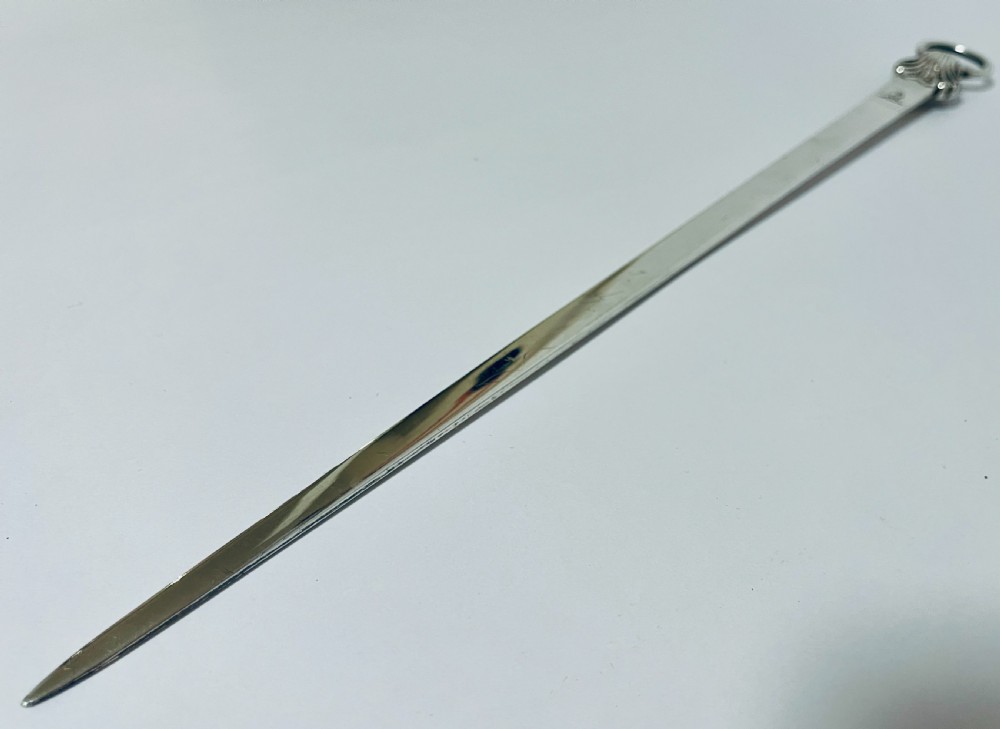 Georgian Silver Meat Skewer View IV