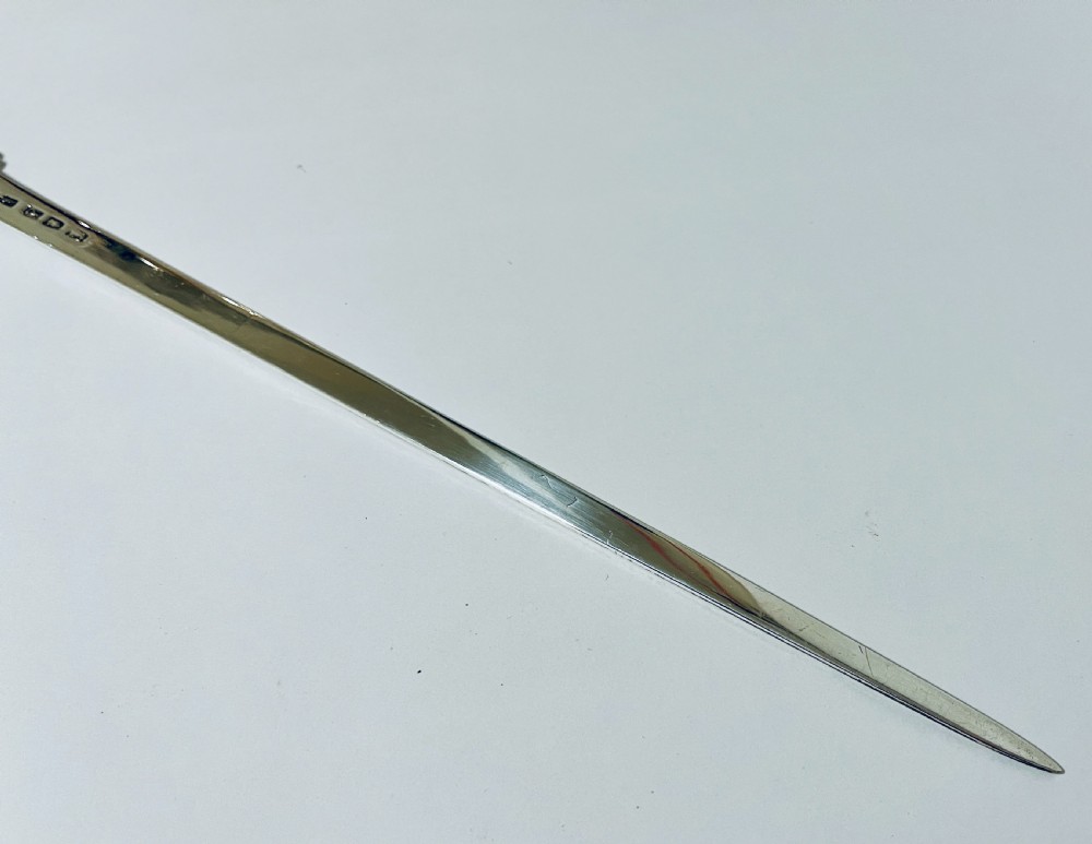 Georgian Silver Meat Skewer View IX