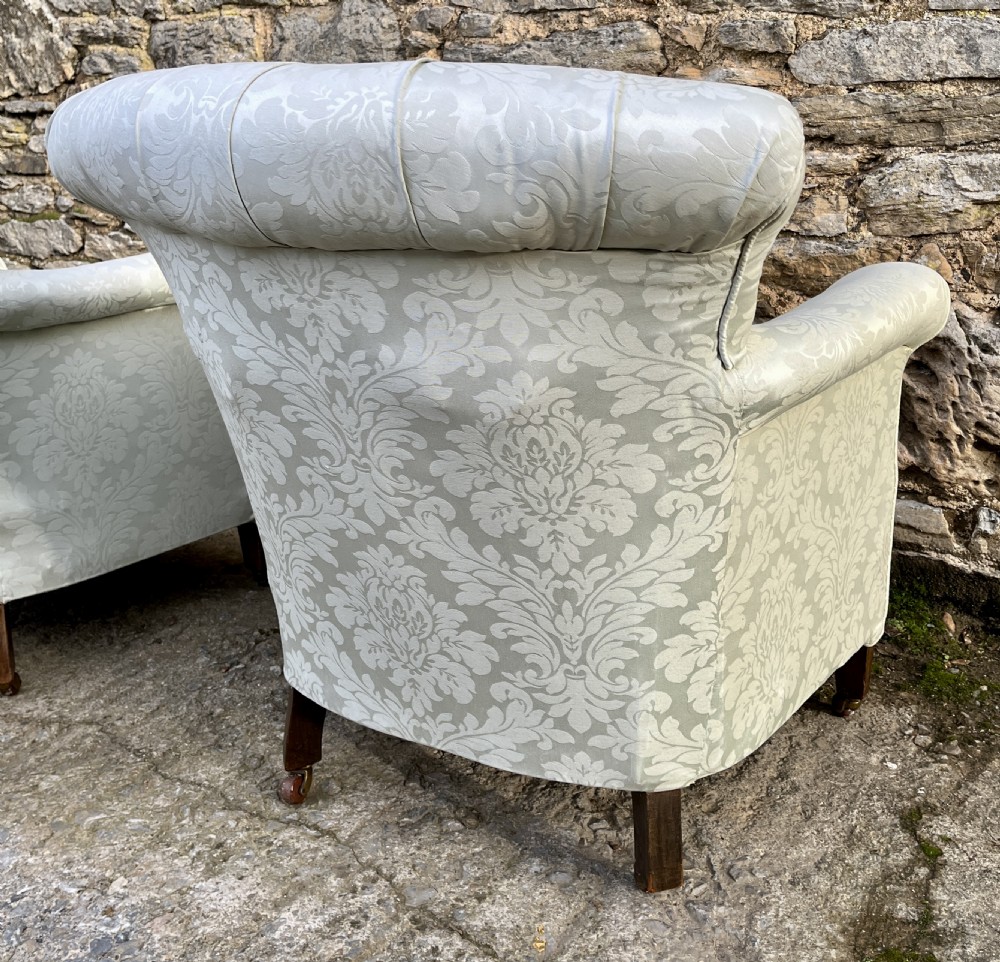 Pair of Antique Tub Chairs View VI