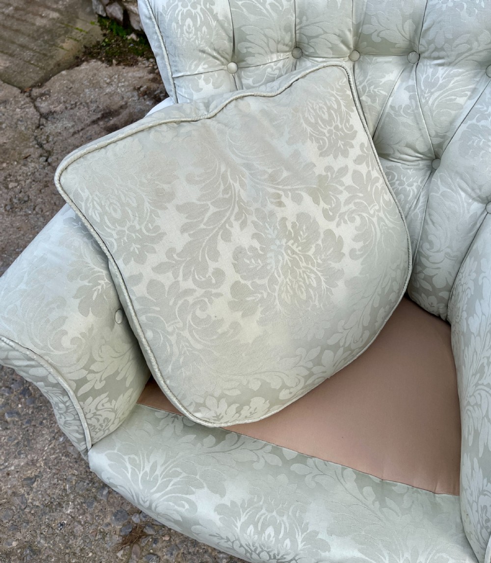 Pair of Antique Tub Chairs View XIV