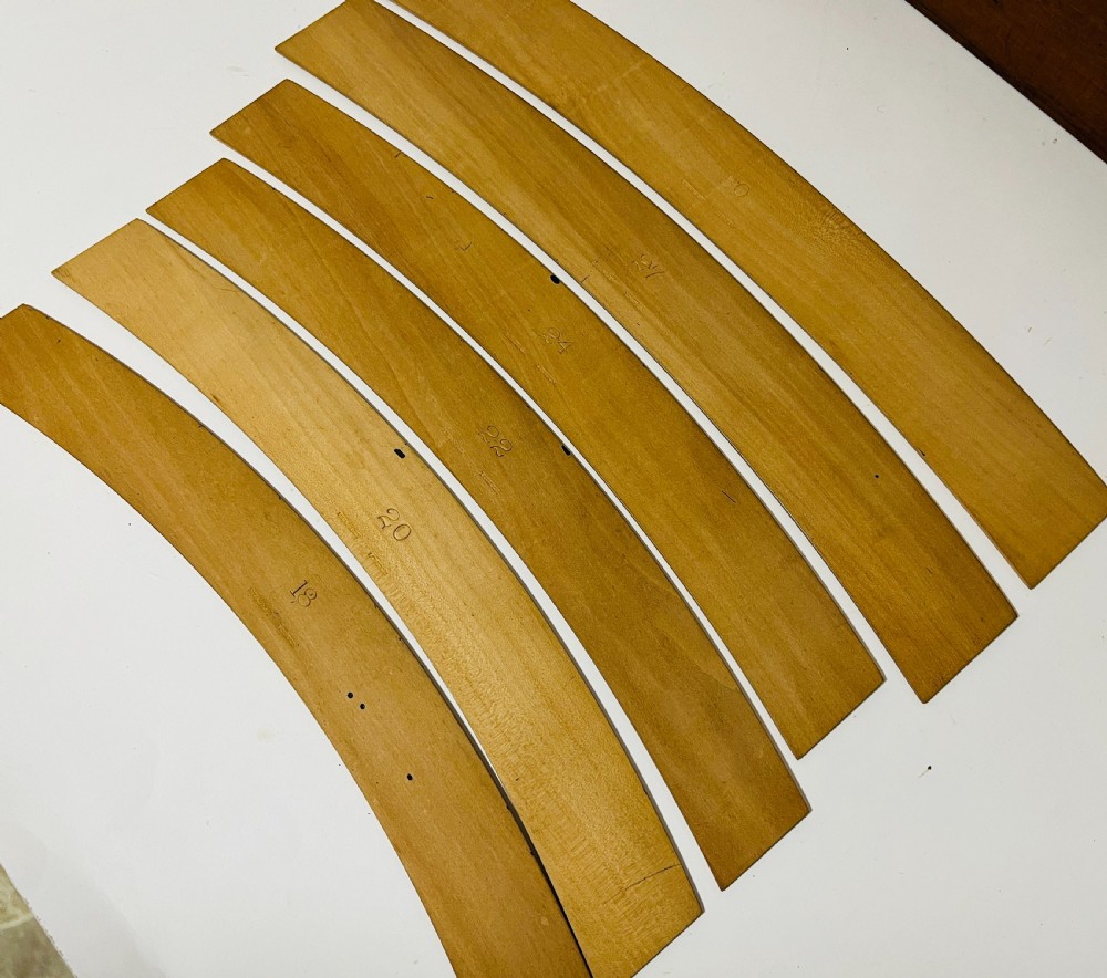 Set of Antique Draughtsman's Railway Curves by Stanley View IV