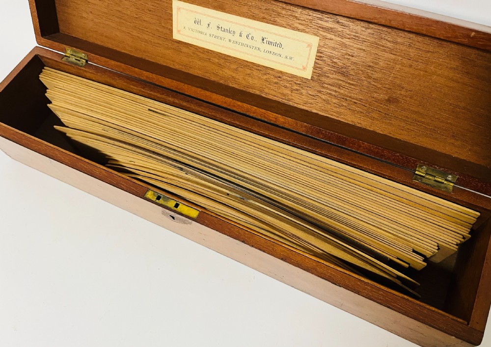 Set of Antique Draughtsman's Railway Curves by Stanley View X
