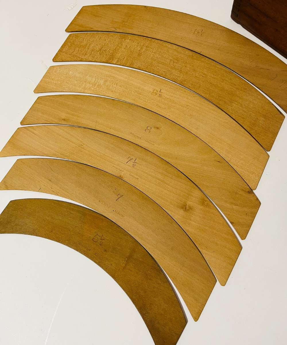 Set of Antique Draughtsman's Railway Curves by Stanley View XIII