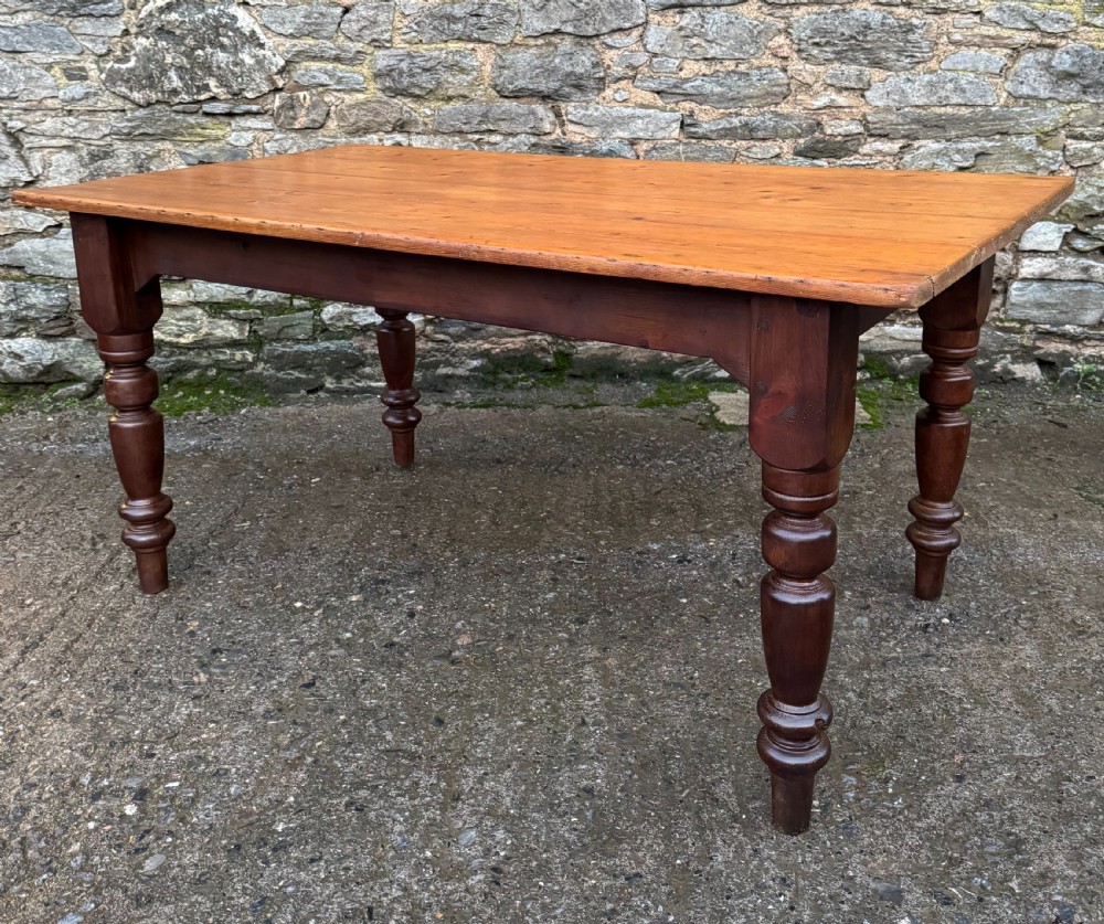 Pine Farmhouse Table
 View X