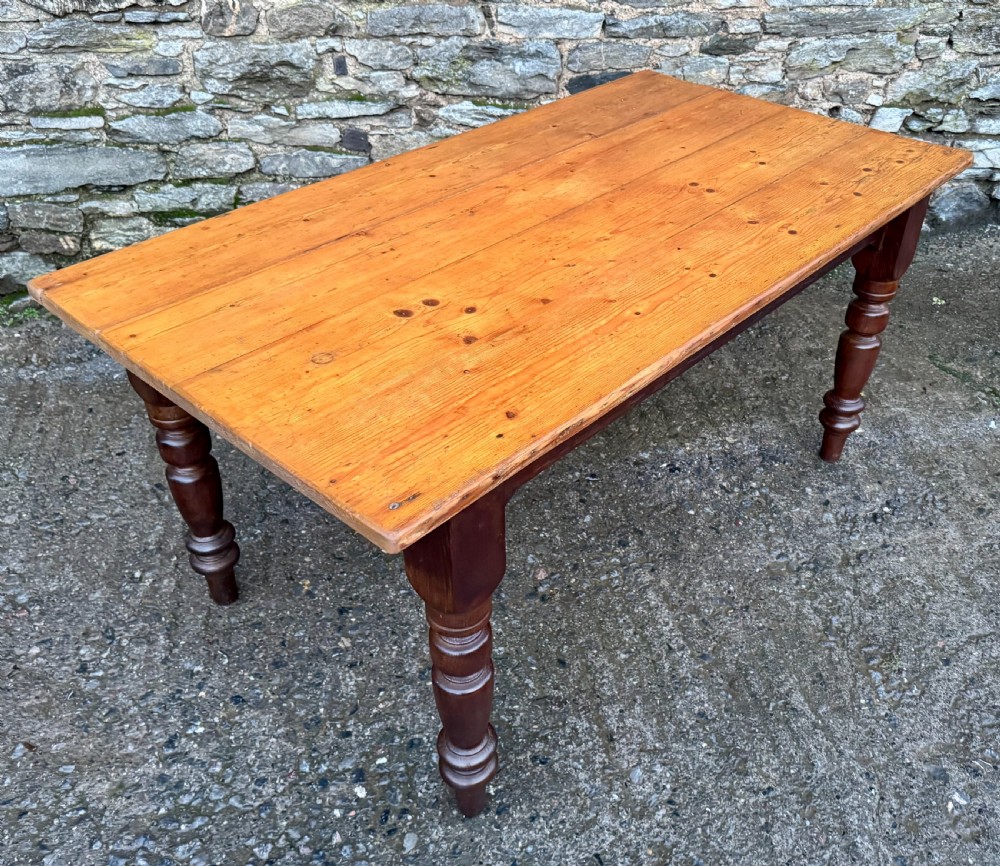 Pine Farmhouse Table
 View XIV