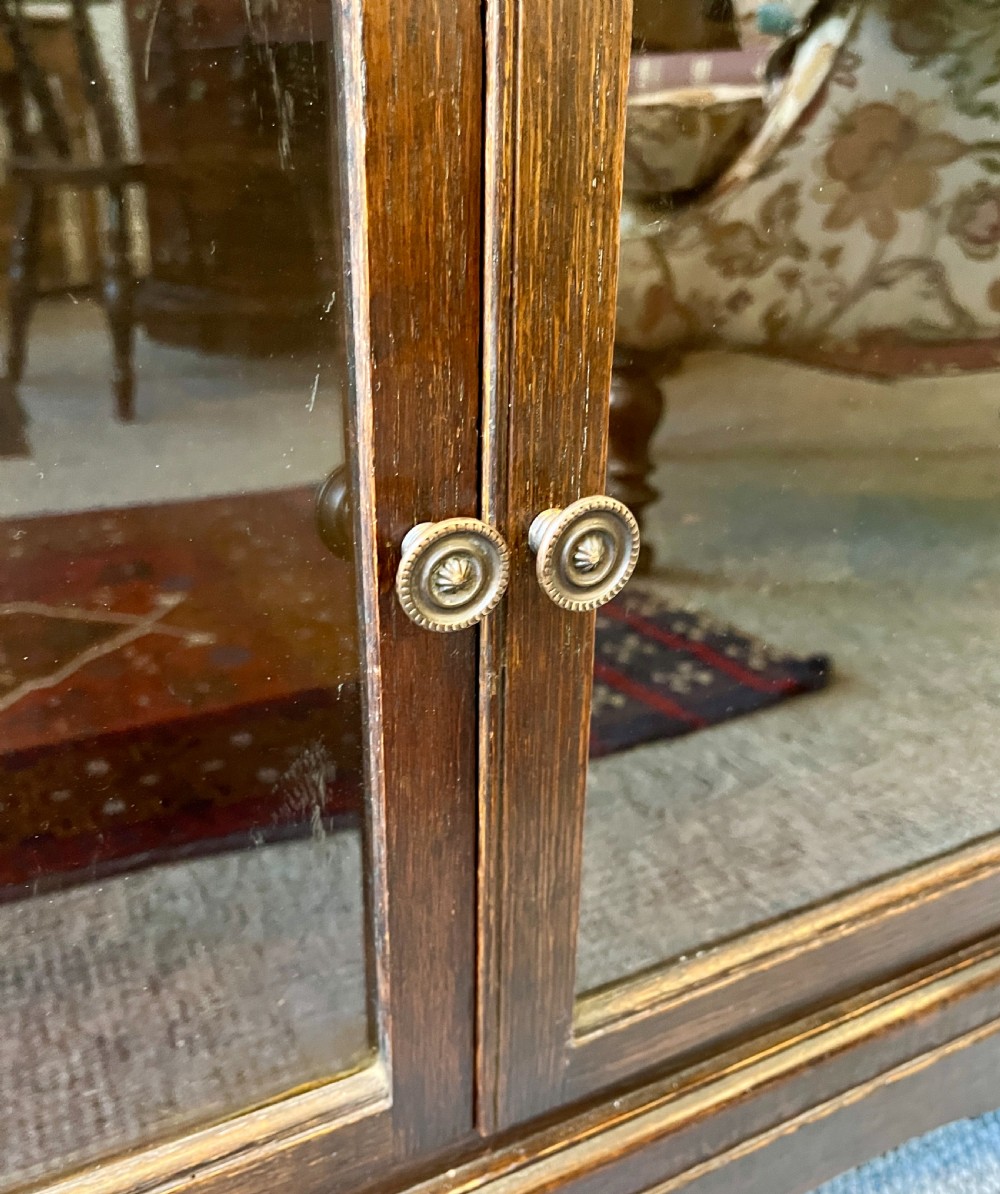 Antique Oak Stacking Barrister's Bookcase View XI