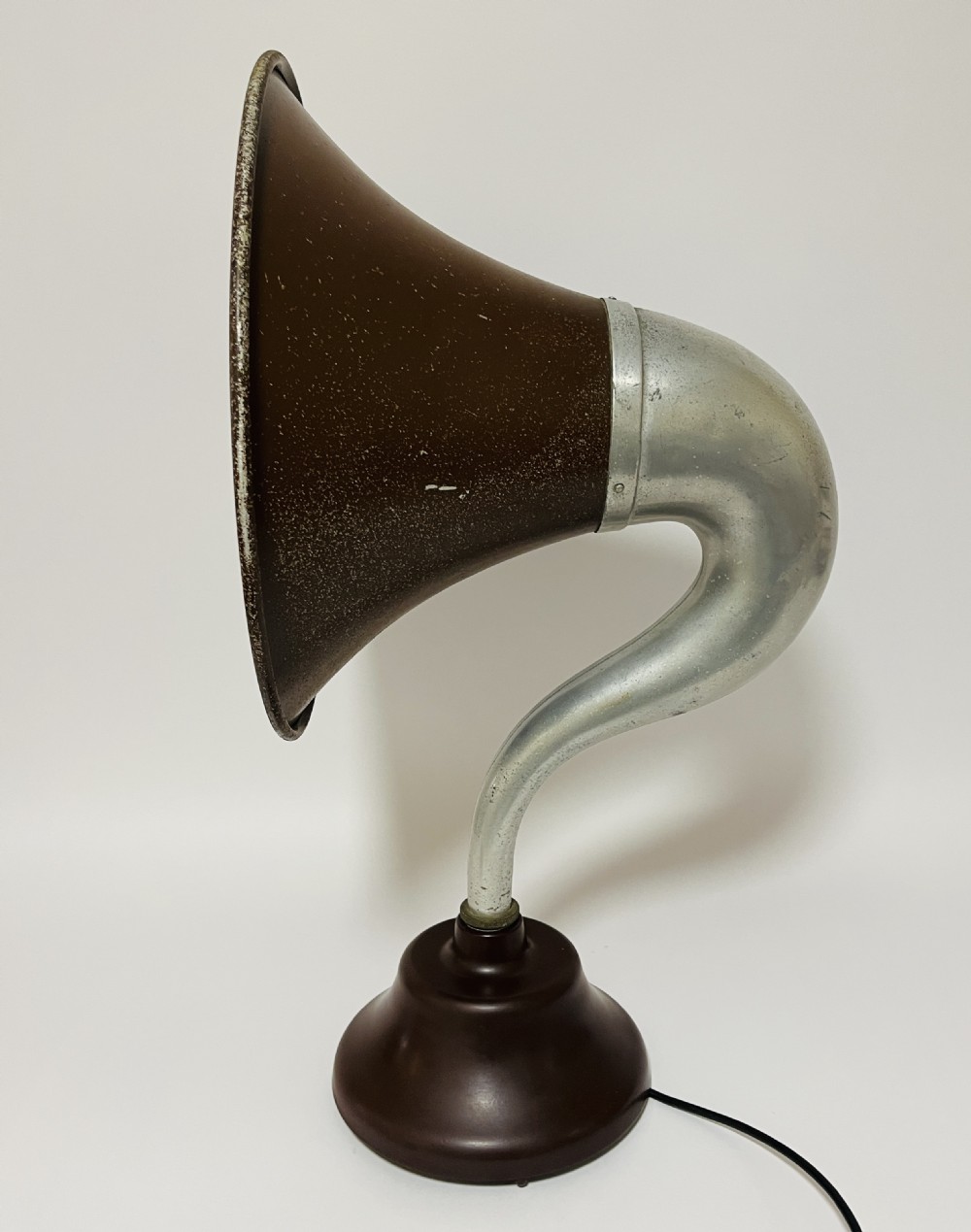 1920s BTH Horn Loudspeaker View X