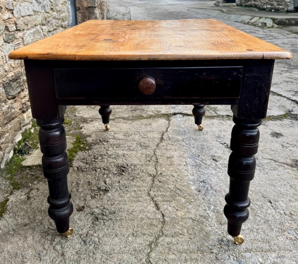 Victorian Pine Farmhouse Table