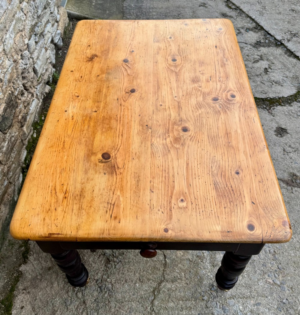 Victorian Pine Farmhouse Table View IV