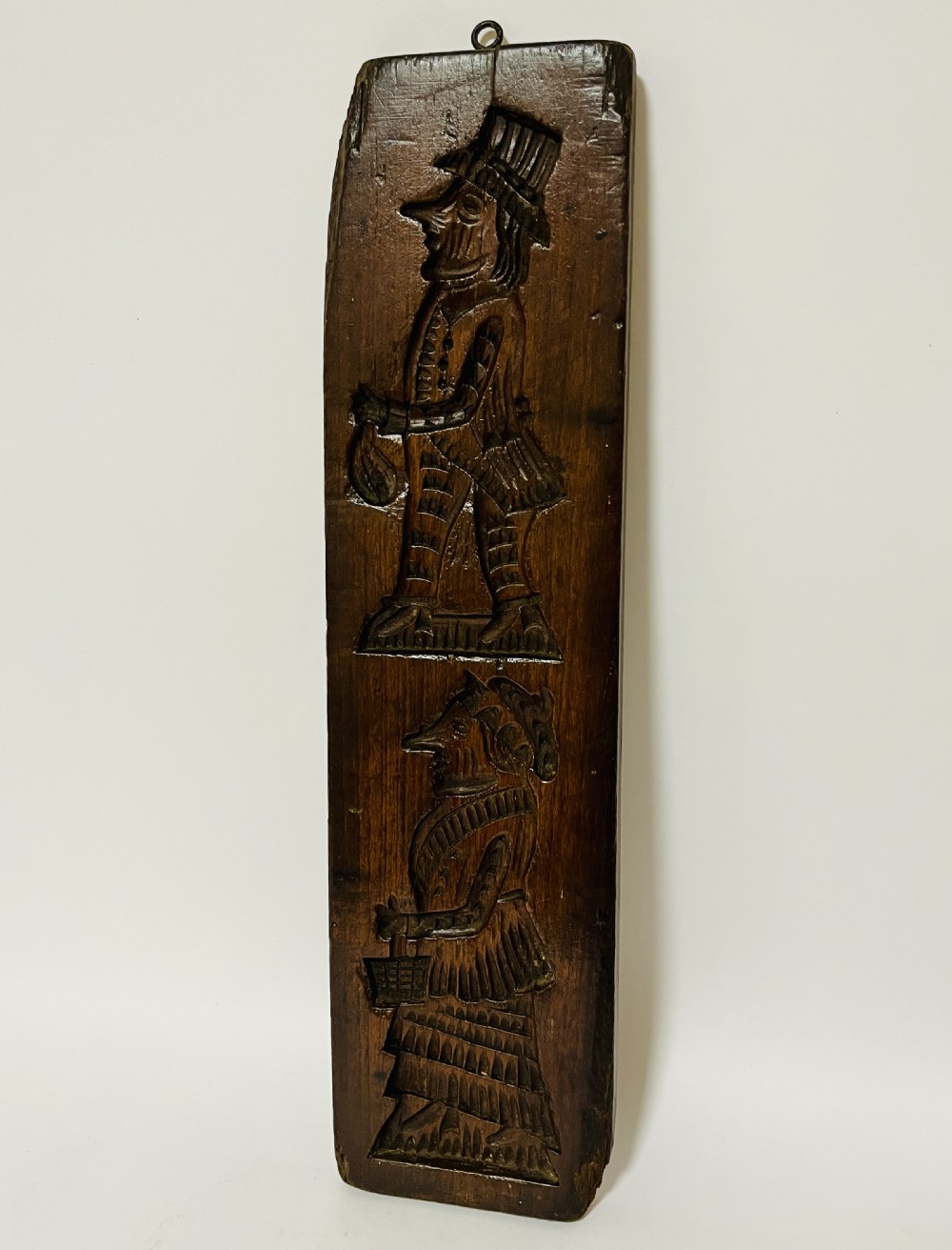 Antique Treen Gingerbread Mould